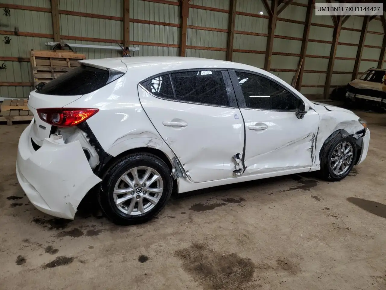 2017 Mazda 3 Touring VIN: JM1BN1L7XH1144427 Lot: 56409185