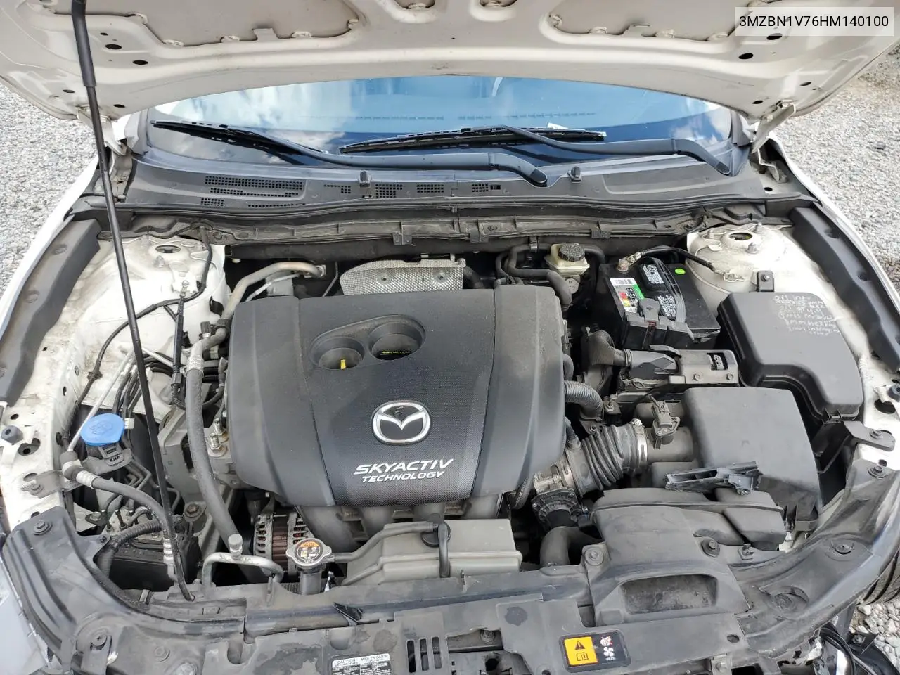2017 Mazda 3 Touring VIN: 3MZBN1V76HM140100 Lot: 56780195