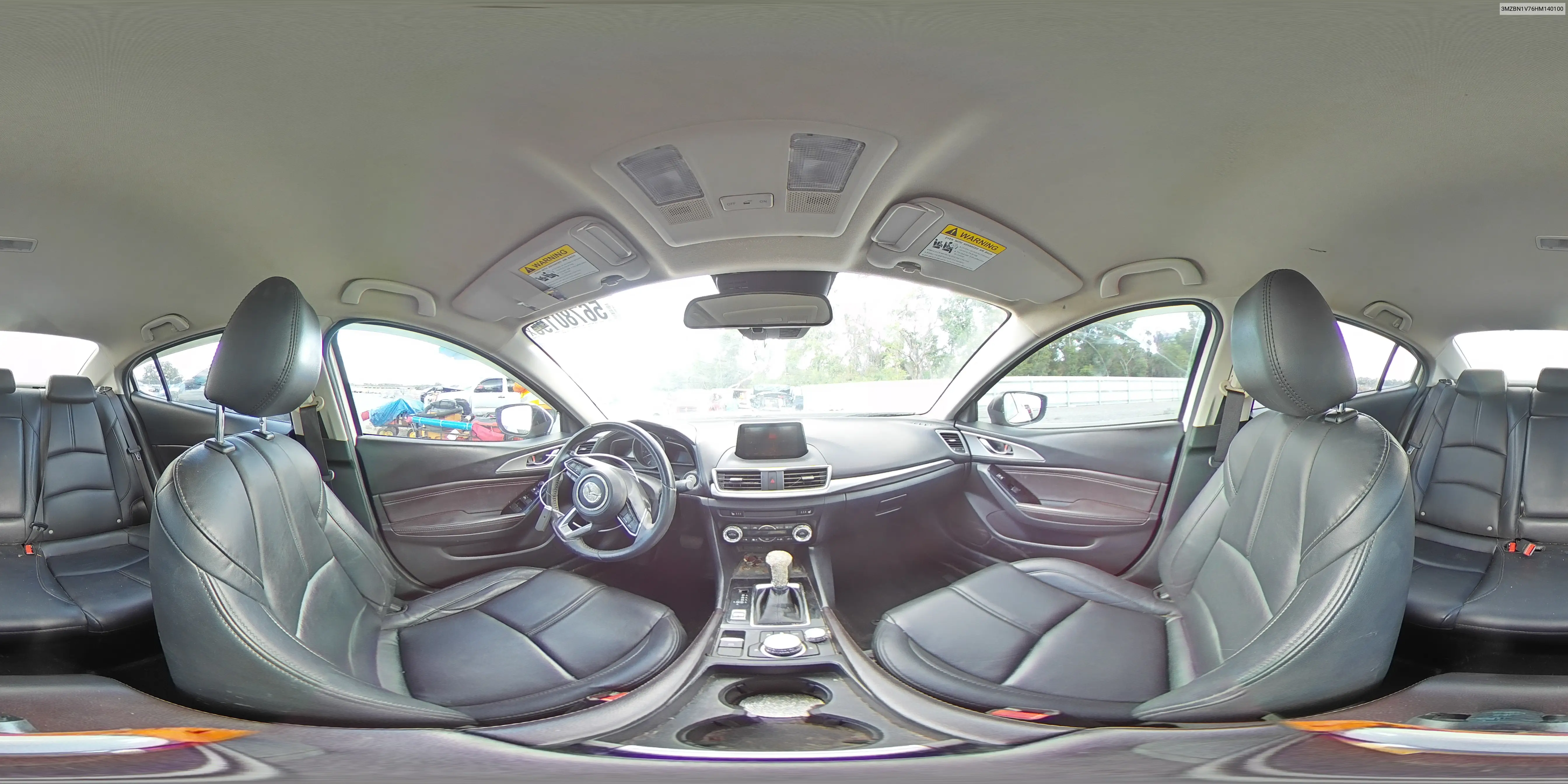 2017 Mazda 3 Touring VIN: 3MZBN1V76HM140100 Lot: 56780195