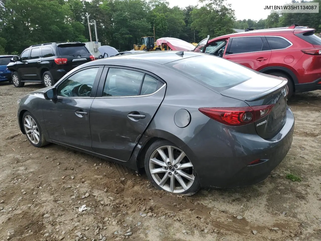 2017 Mazda 3 Grand Touring VIN: JM1BN1W35H1134087 Lot: 58492885
