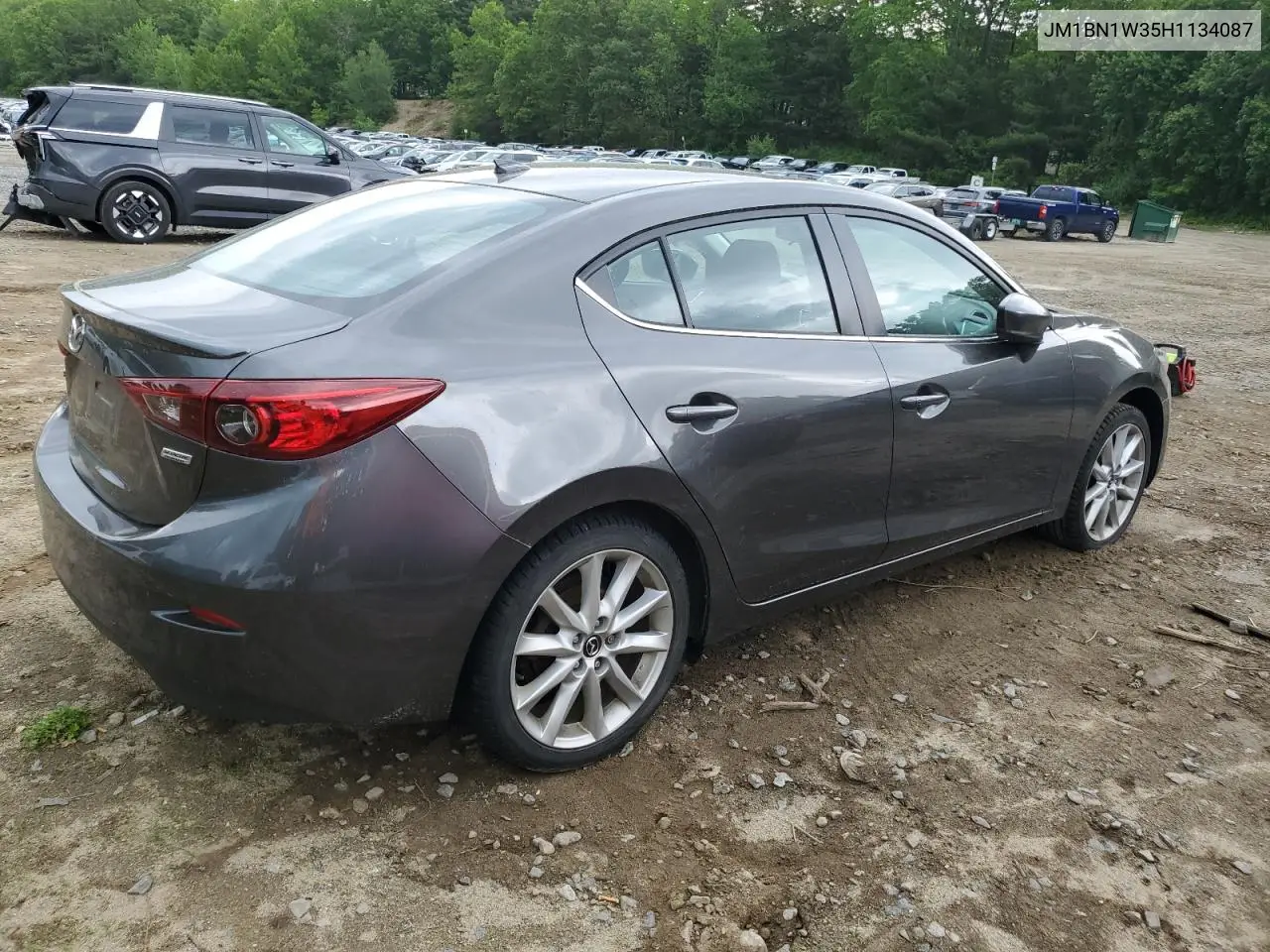 2017 Mazda 3 Grand Touring VIN: JM1BN1W35H1134087 Lot: 58492885