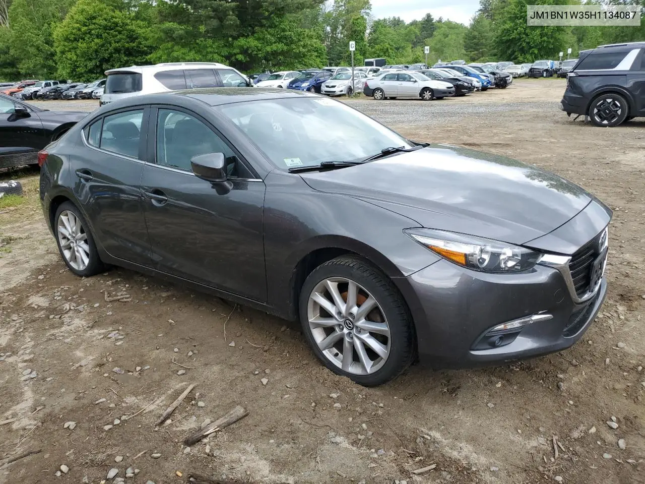 2017 Mazda 3 Grand Touring VIN: JM1BN1W35H1134087 Lot: 58492885