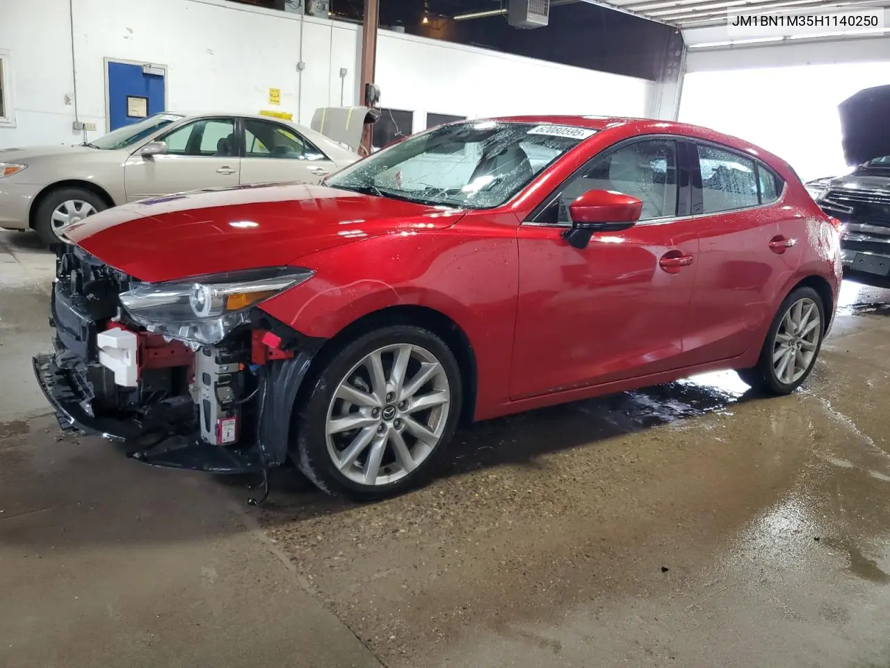 2017 Mazda 3 Grand Touring VIN: JM1BN1M35H1140250 Lot: 62080595