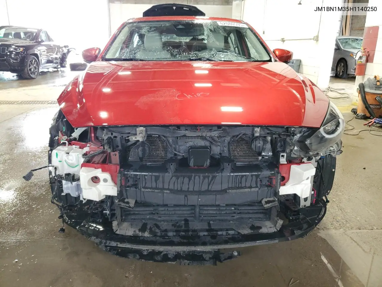 2017 Mazda 3 Grand Touring VIN: JM1BN1M35H1140250 Lot: 62080595
