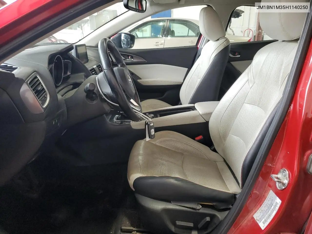 2017 Mazda 3 Grand Touring VIN: JM1BN1M35H1140250 Lot: 62080595