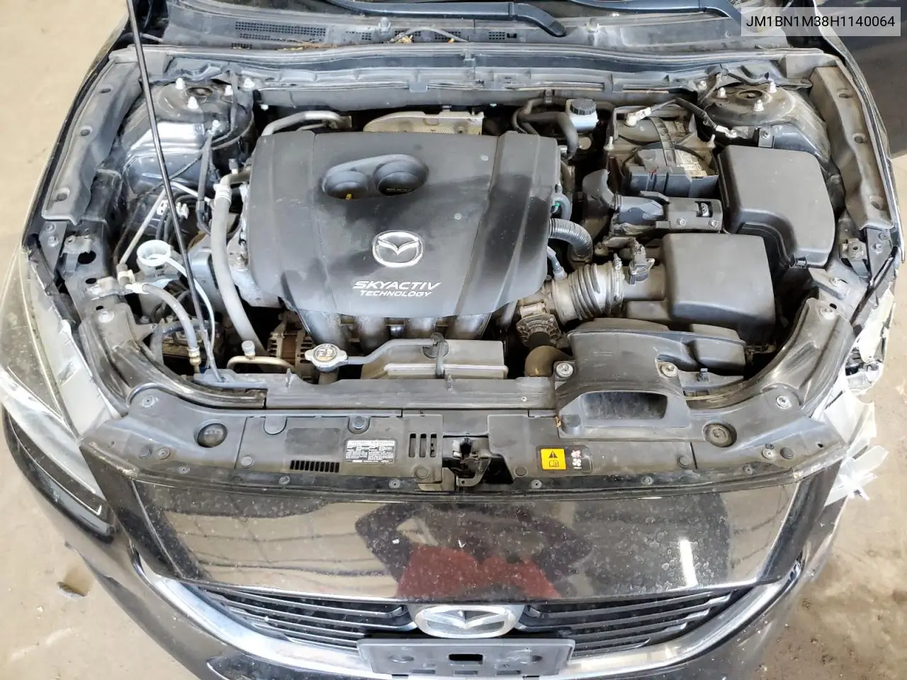 2017 Mazda 3 Grand Touring VIN: JM1BN1M38H1140064 Lot: 62218725
