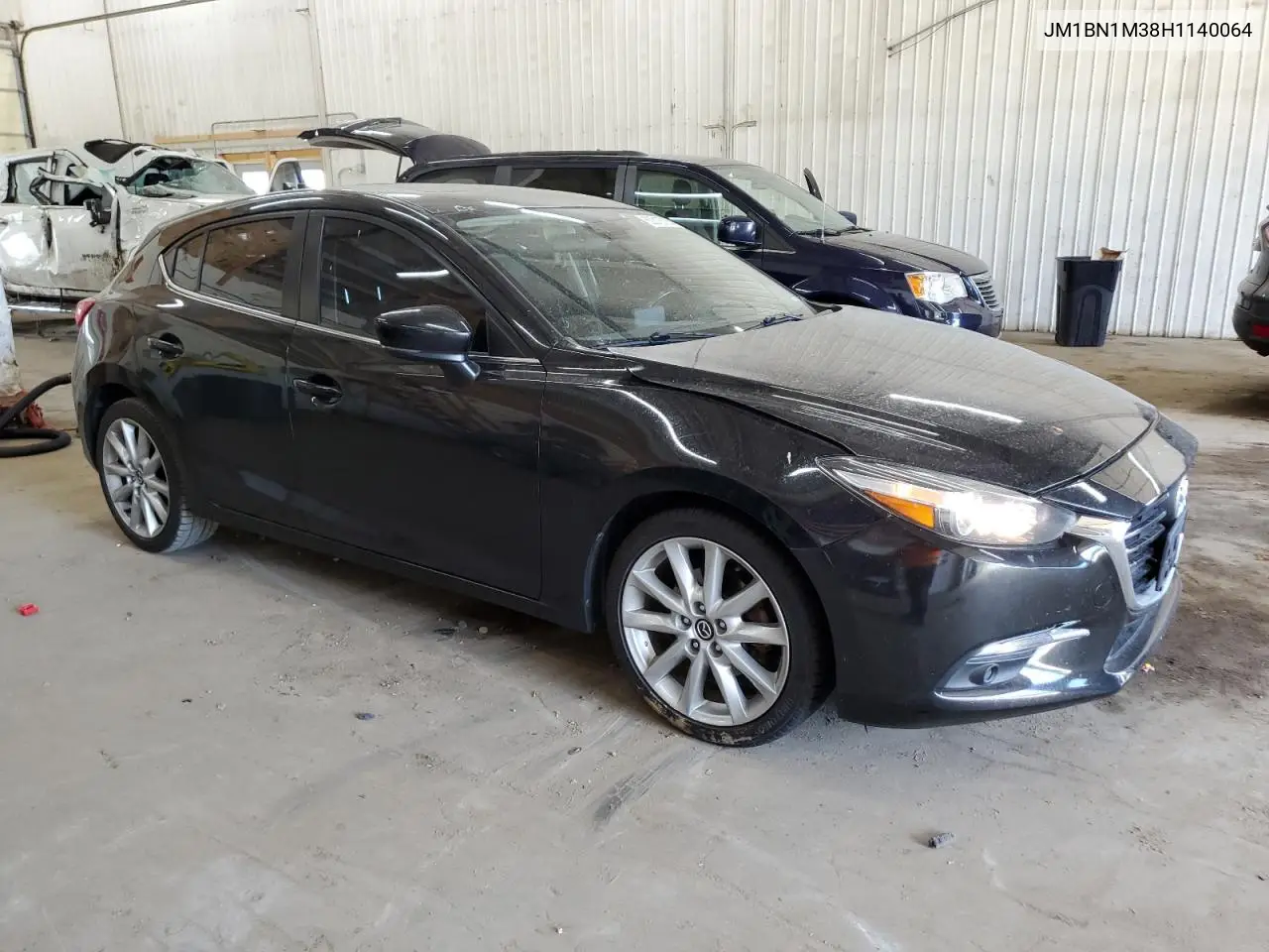 2017 Mazda 3 Grand Touring VIN: JM1BN1M38H1140064 Lot: 62218725