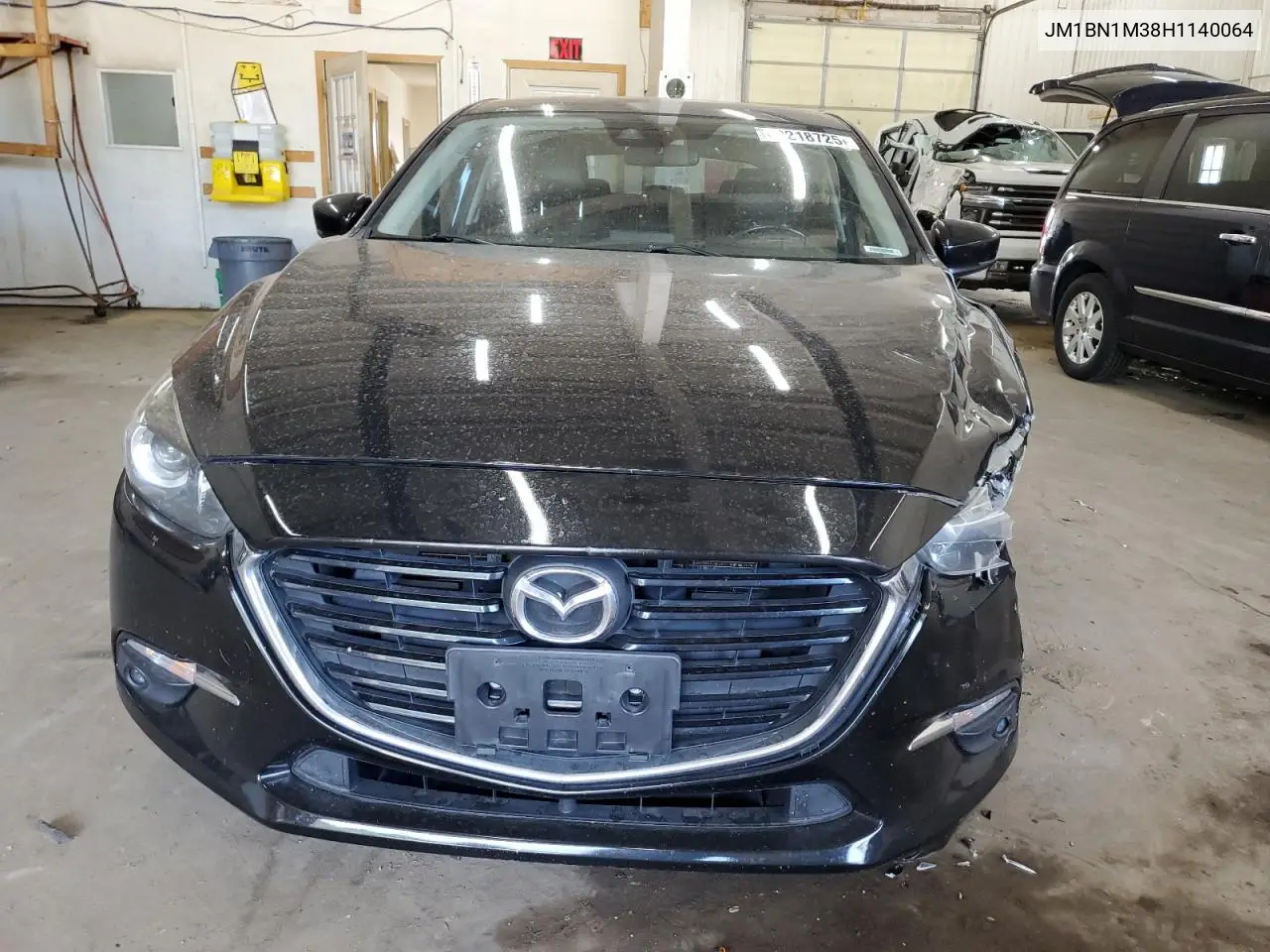 2017 Mazda 3 Grand Touring VIN: JM1BN1M38H1140064 Lot: 62218725