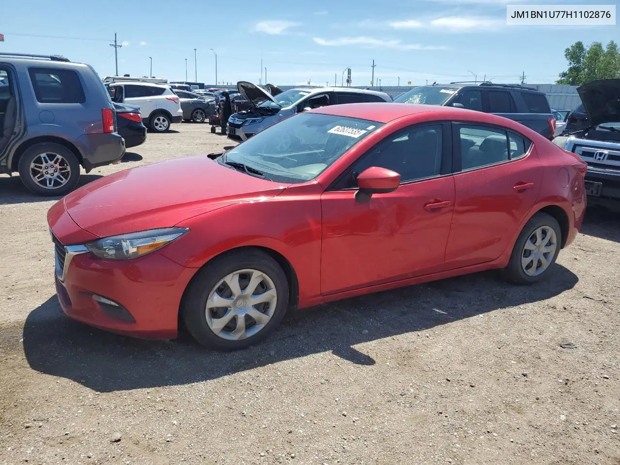 2017 Mazda 3 Sport VIN: JM1BN1U77H1102876 Lot: 62637535
