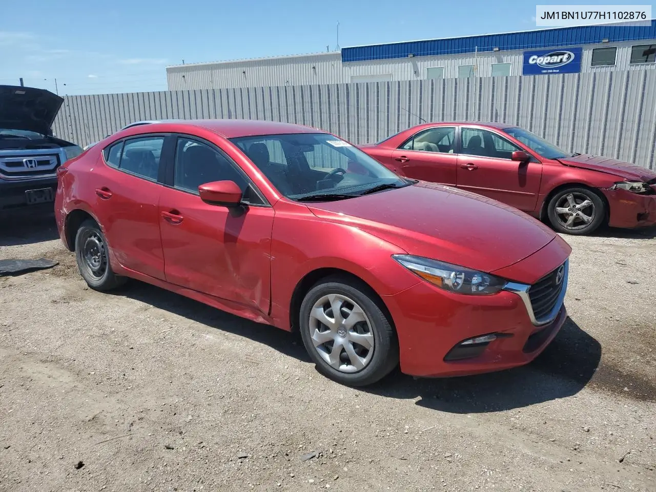 2017 Mazda 3 Sport VIN: JM1BN1U77H1102876 Lot: 62637535