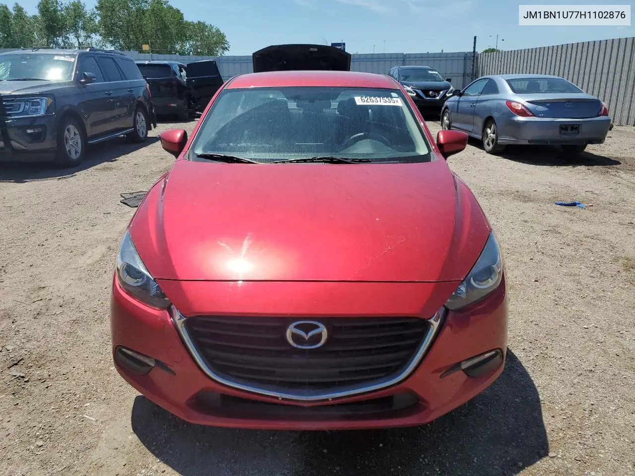 2017 Mazda 3 Sport VIN: JM1BN1U77H1102876 Lot: 62637535