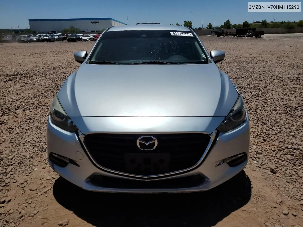 2017 Mazda 3 Touring VIN: 3MZBN1V70HM115290 Lot: 62718165
