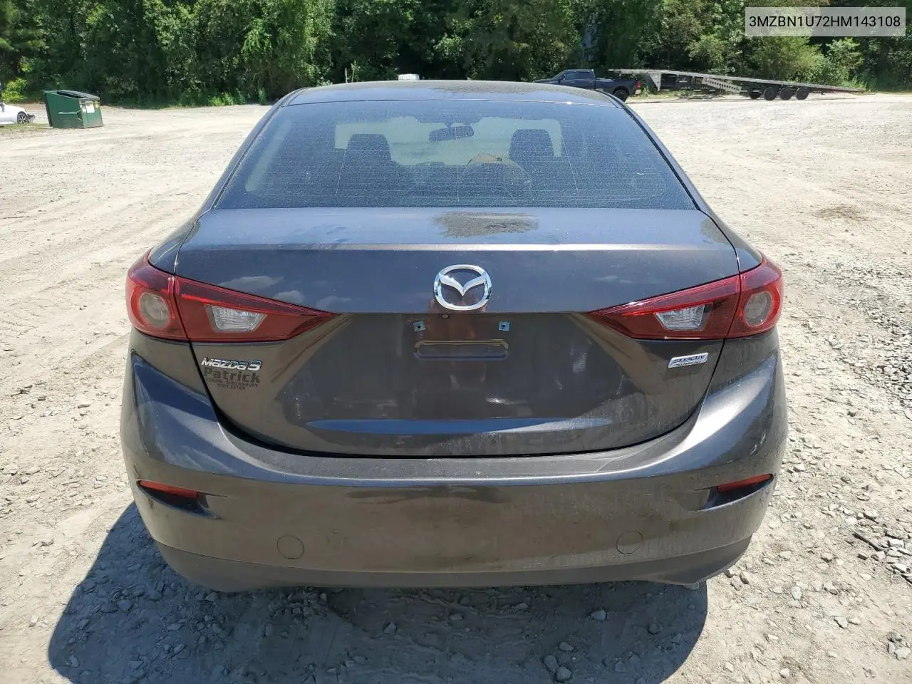 2017 Mazda 3 Sport VIN: 3MZBN1U72HM143108 Lot: 62814105