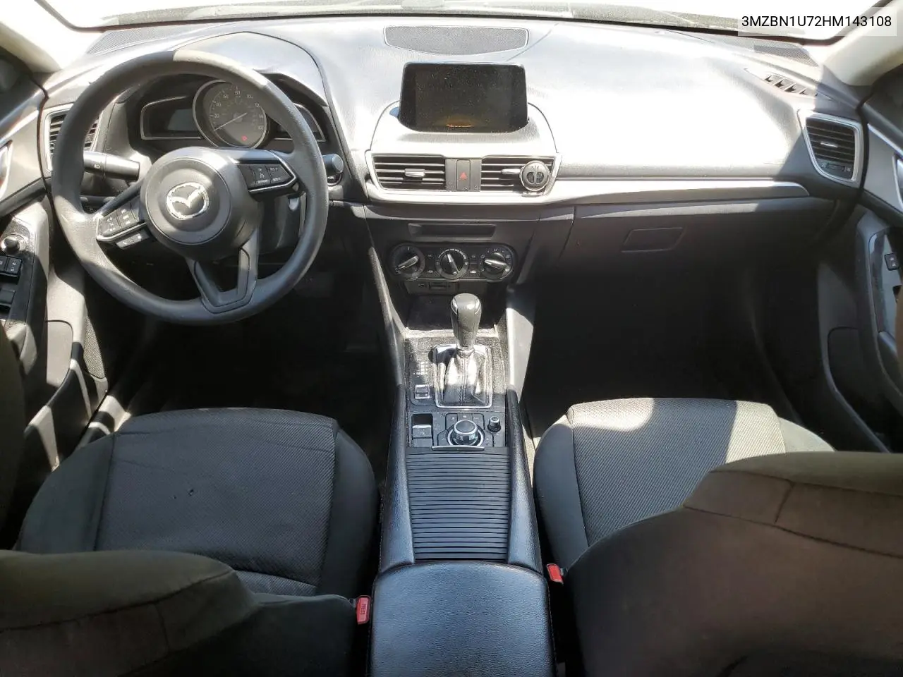 2017 Mazda 3 Sport VIN: 3MZBN1U72HM143108 Lot: 62814105
