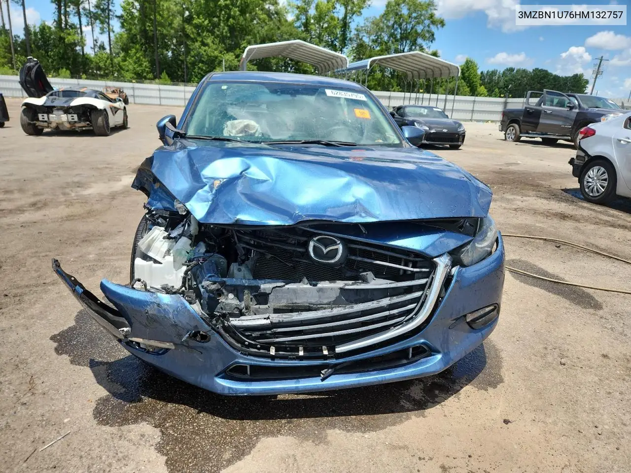 2017 Mazda 3 Sport VIN: 3MZBN1U76HM132757 Lot: 62835795