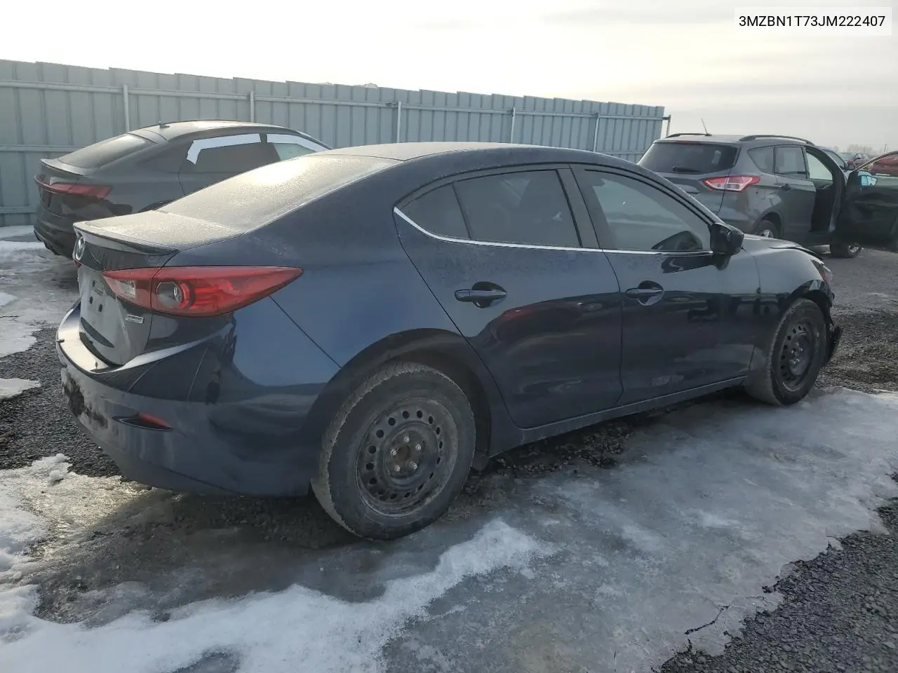 2018 Mazda 3 Se VIN: 3MZBN1T73JM222407 Lot: 48627105