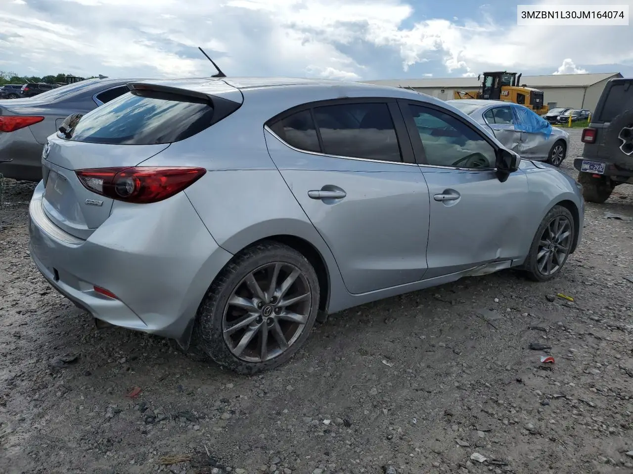 2018 Mazda 3 Touring VIN: 3MZBN1L30JM164074 Lot: 56741745