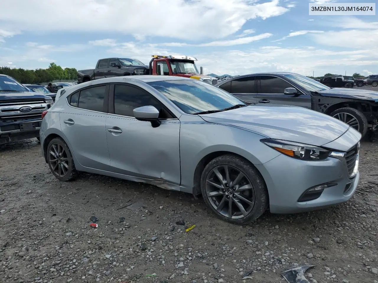 2018 Mazda 3 Touring VIN: 3MZBN1L30JM164074 Lot: 56741745