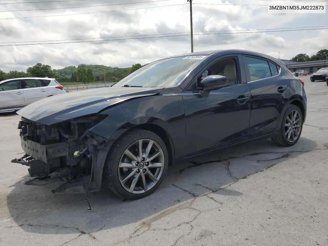 2018 Mazda 3 Grand Touring VIN: 3MZBN1M35JM222873 Lot: 56743995