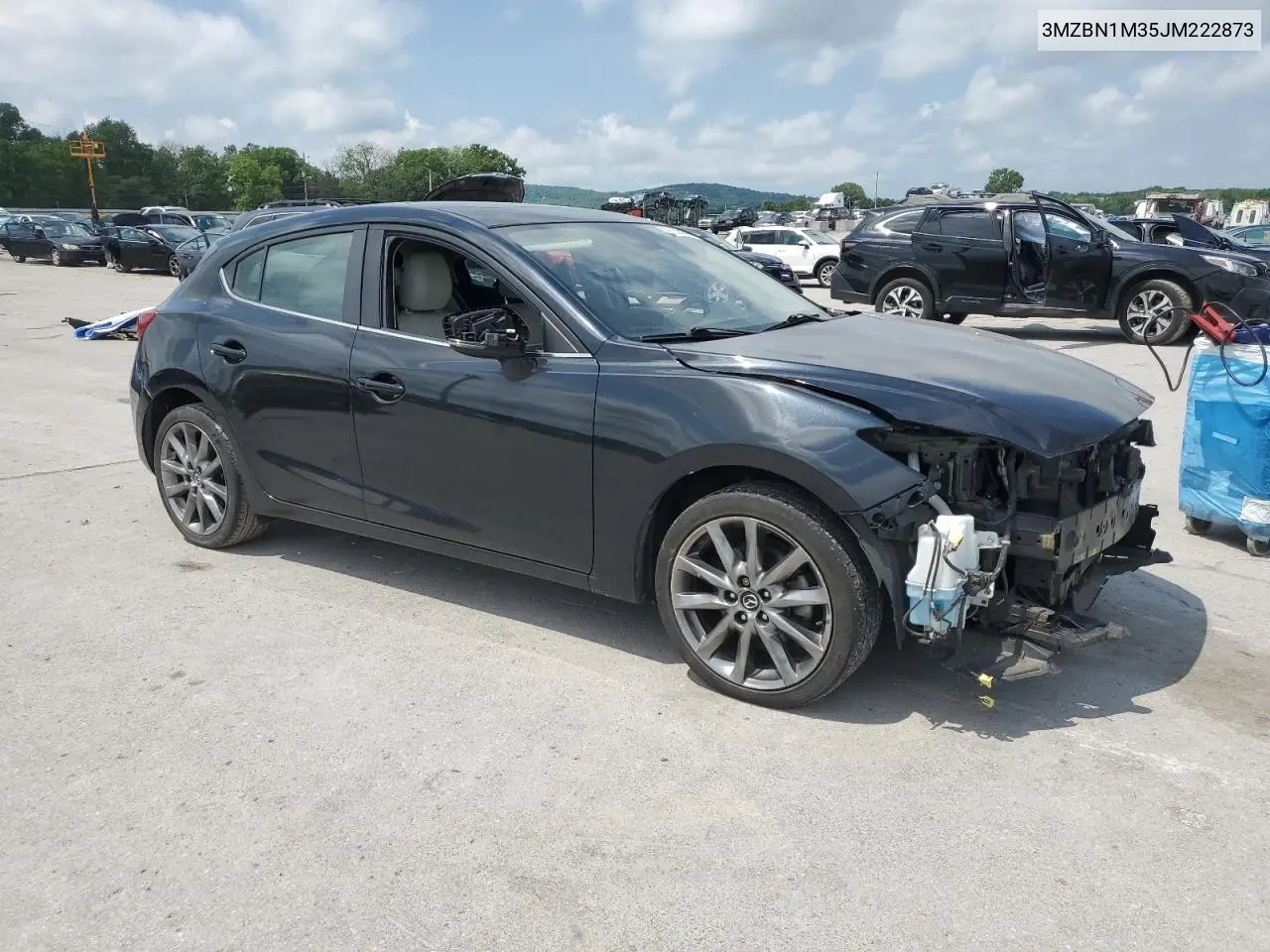 2018 Mazda 3 Grand Touring VIN: 3MZBN1M35JM222873 Lot: 56743995