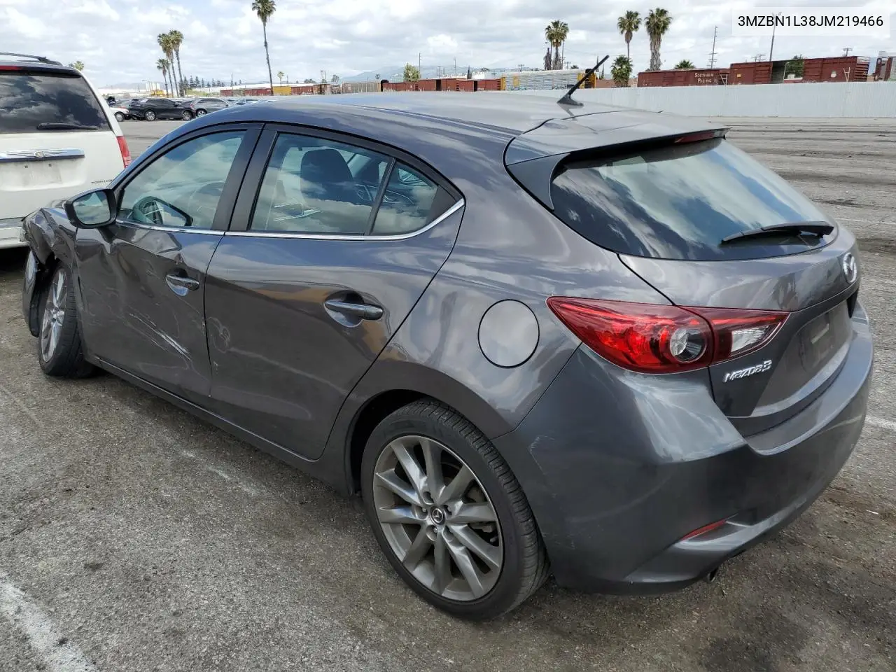 2018 Mazda 3 Touring VIN: 3MZBN1L38JM219466 Lot: 56766025