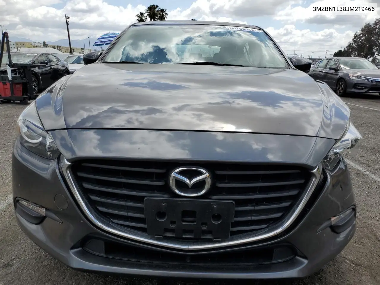 2018 Mazda 3 Touring VIN: 3MZBN1L38JM219466 Lot: 56766025