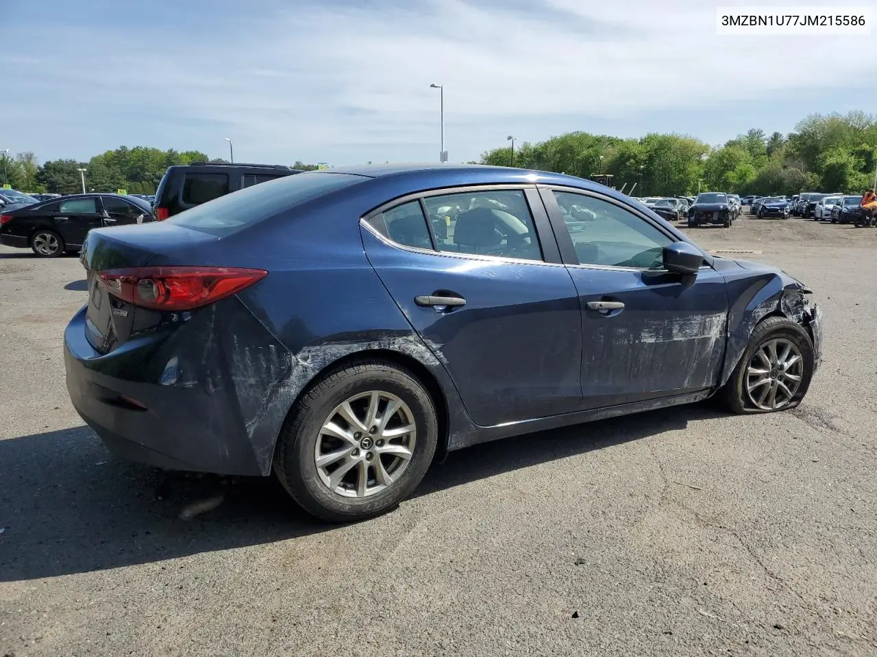 2018 Mazda 3 Sport VIN: 3MZBN1U77JM215586 Lot: 56766805