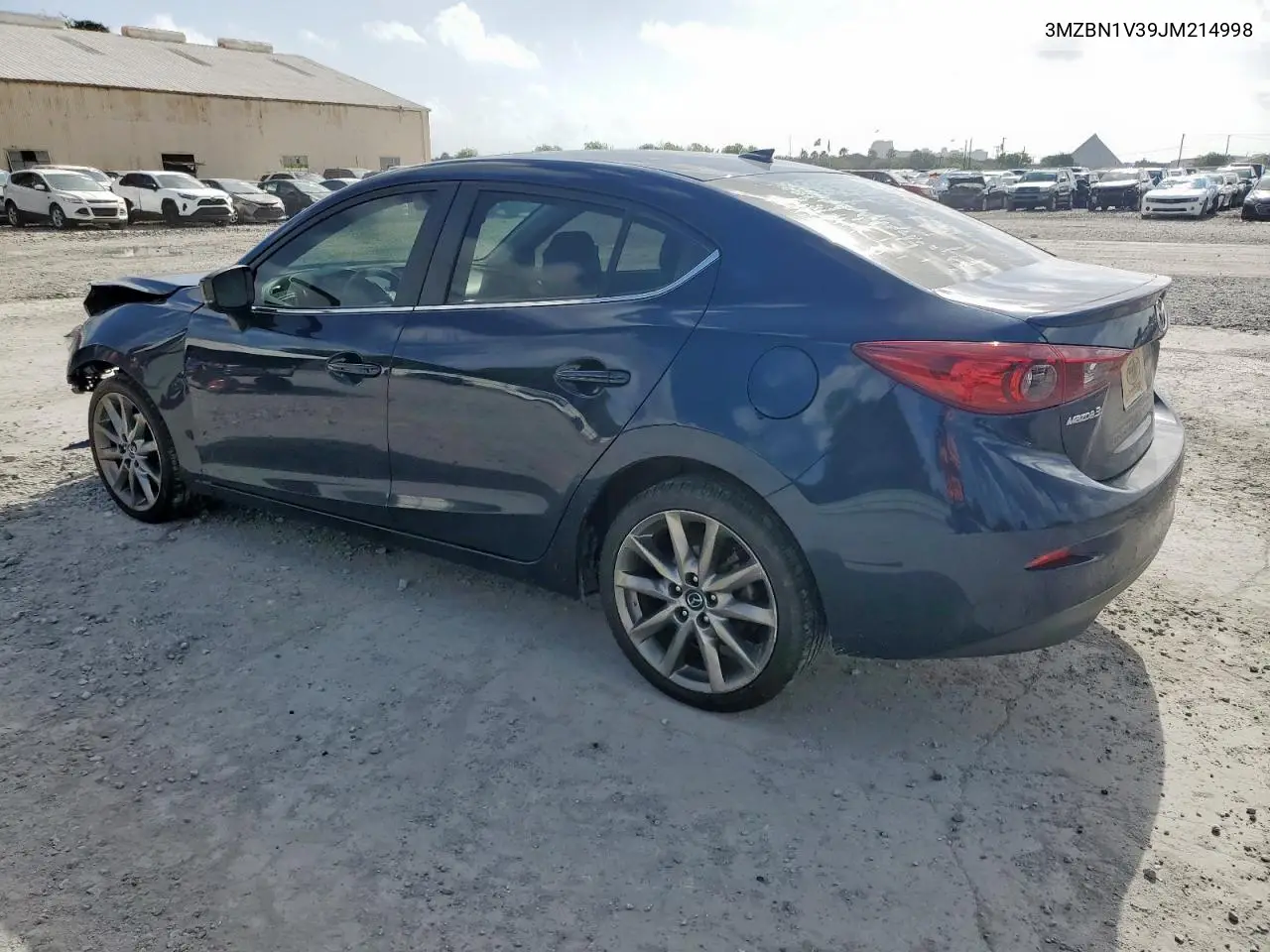 2018 Mazda 3 Touring VIN: 3MZBN1V39JM214998 Lot: 61764465