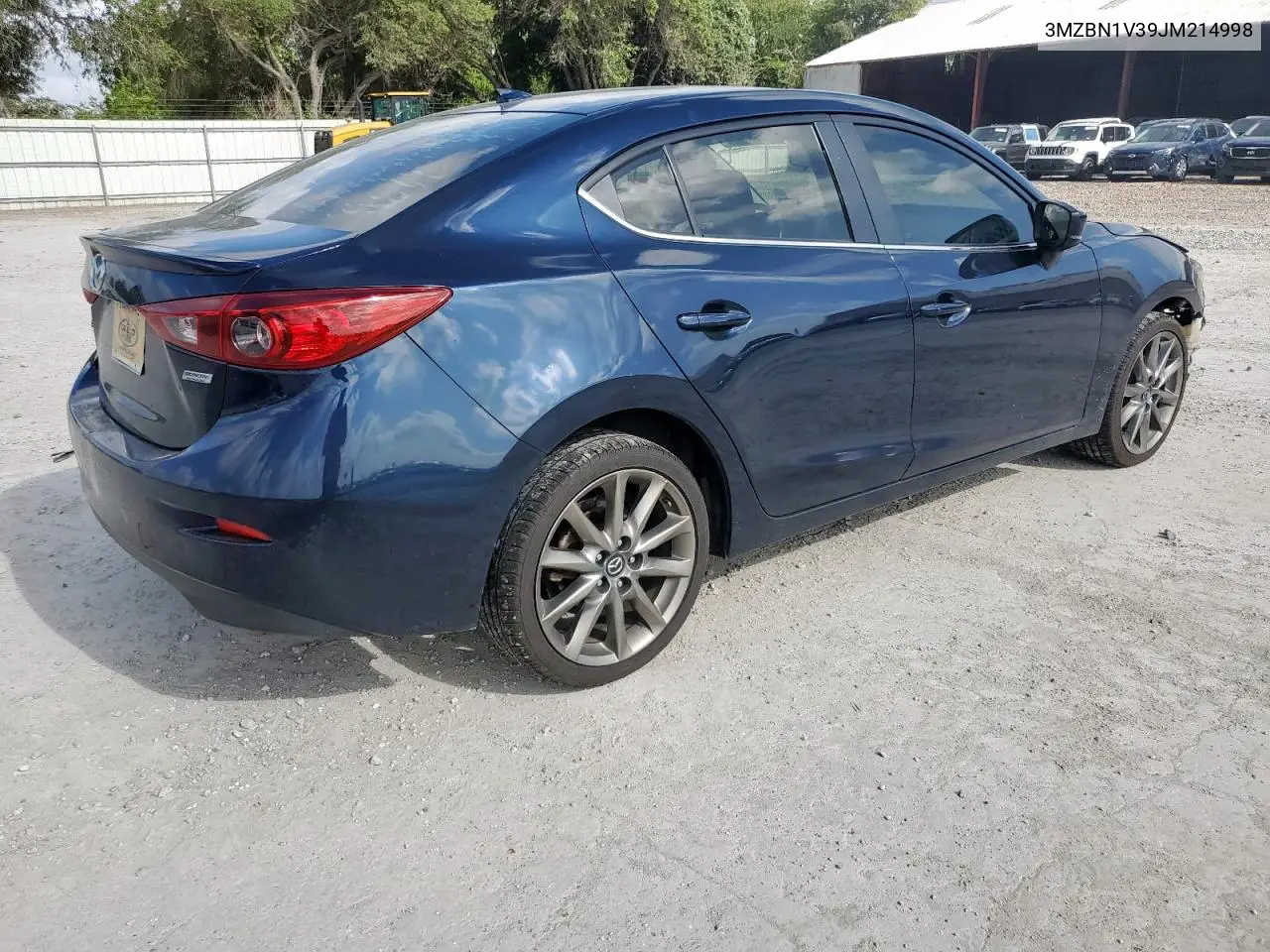 2018 Mazda 3 Touring VIN: 3MZBN1V39JM214998 Lot: 61764465