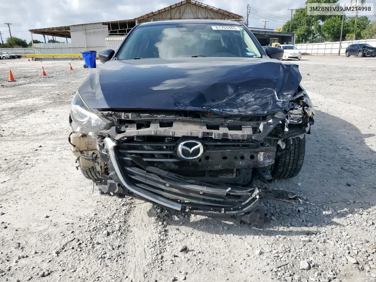 2018 Mazda 3 Touring VIN: 3MZBN1V39JM214998 Lot: 61764465