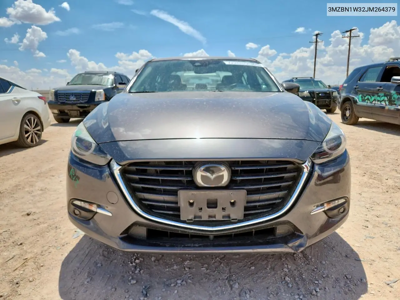 2018 Mazda 3 Grand Touring VIN: 3MZBN1W32JM264379 Lot: 62532705
