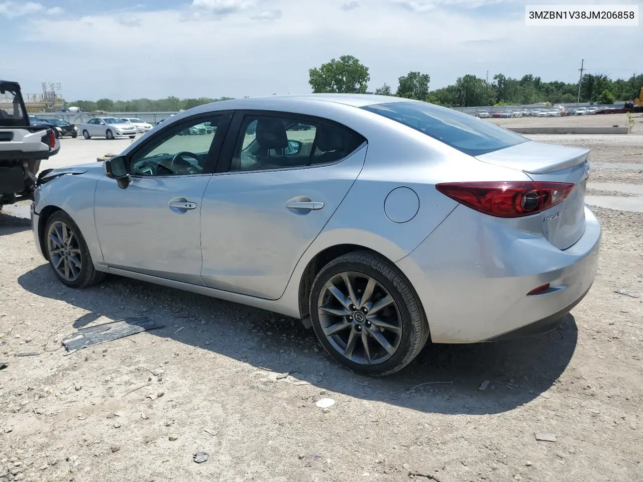 2018 Mazda 3 Touring VIN: 3MZBN1V38JM206858 Lot: 62705585