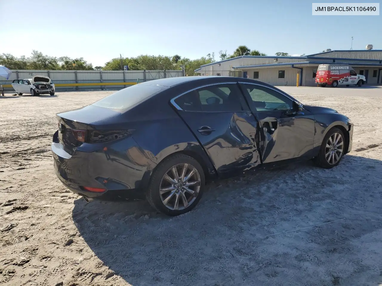 2019 Mazda 3 Preferred Plus VIN: JM1BPACL5K1106490 Lot: 56933505