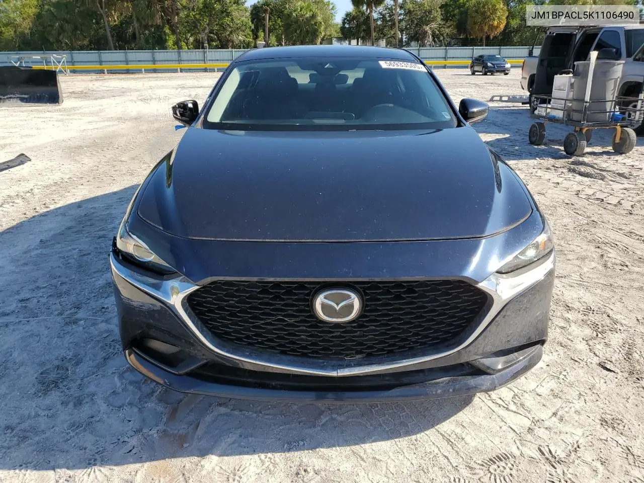 2019 Mazda 3 Preferred Plus VIN: JM1BPACL5K1106490 Lot: 56933505