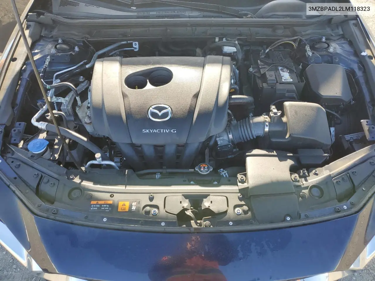 2020 Mazda 3 Preferred VIN: 3MZBPADL2LM118323 Lot: 55537125