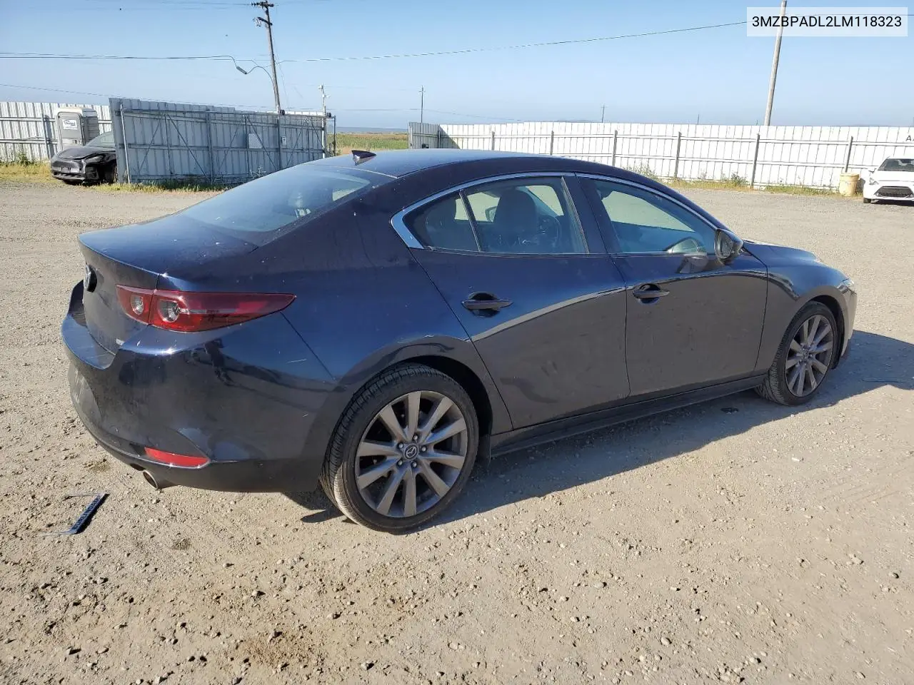 2020 Mazda 3 Preferred VIN: 3MZBPADL2LM118323 Lot: 55537125