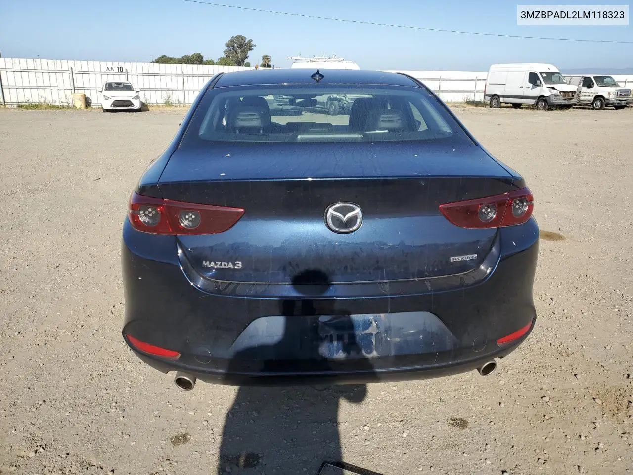 2020 Mazda 3 Preferred VIN: 3MZBPADL2LM118323 Lot: 55537125