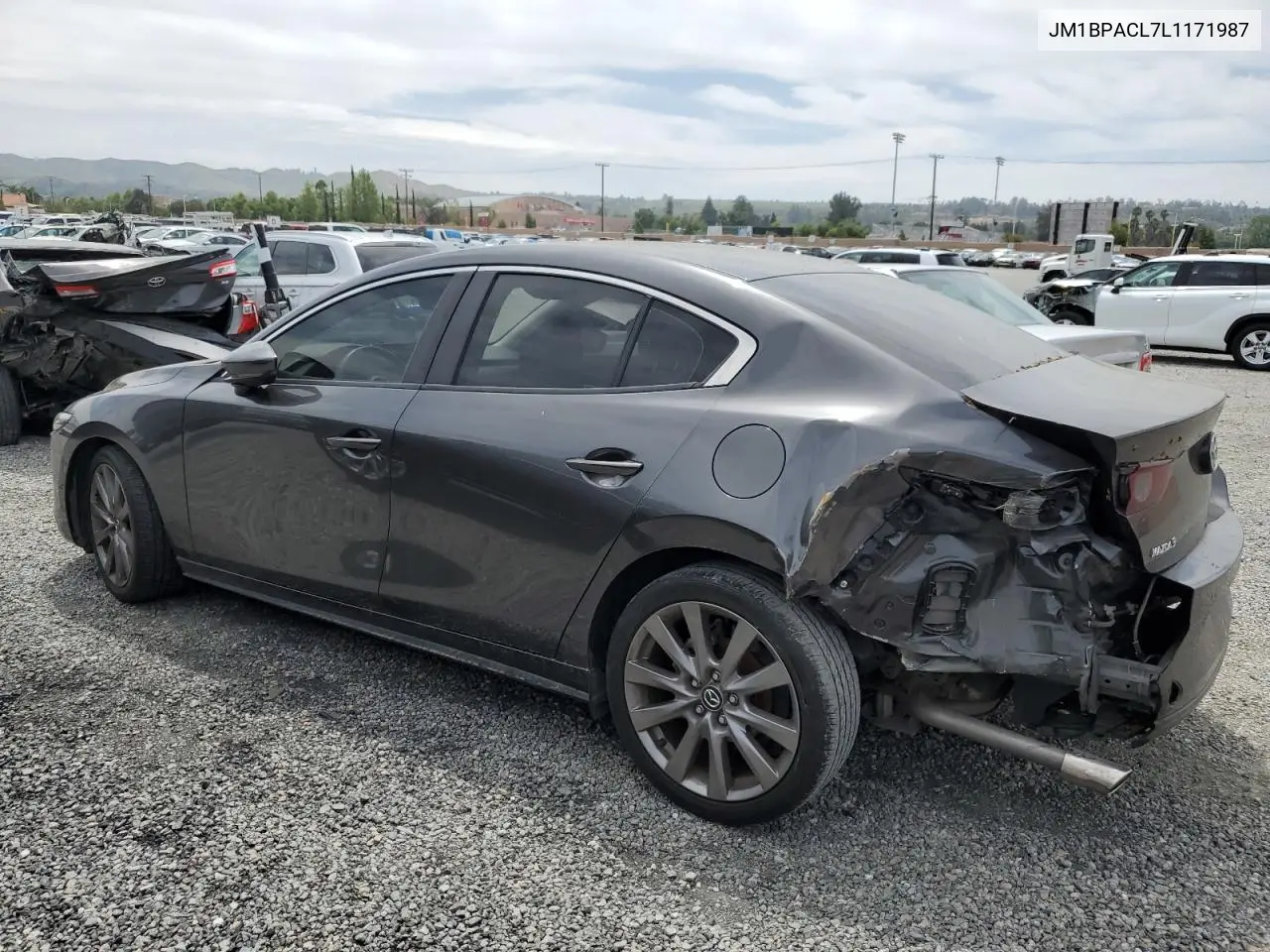 2020 Mazda 3 Select VIN: JM1BPACL7L1171987 Lot: 56228805
