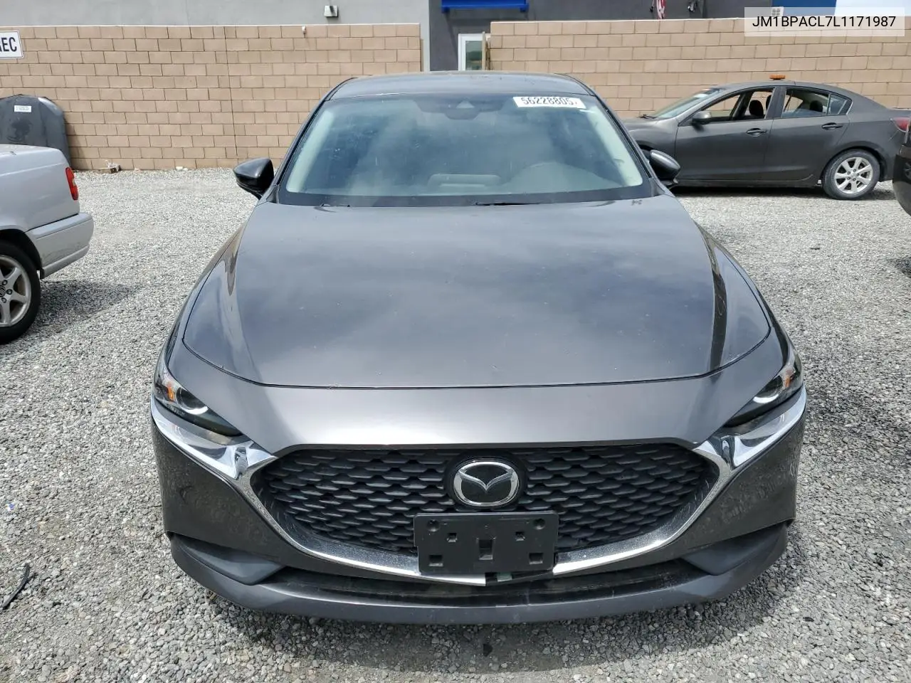2020 Mazda 3 Select VIN: JM1BPACL7L1171987 Lot: 56228805