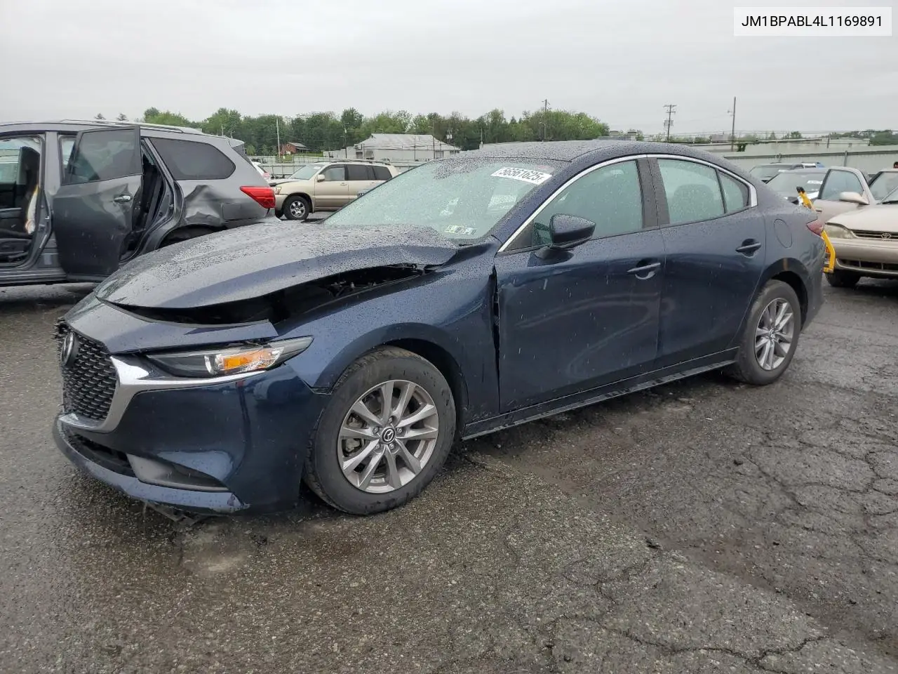 2020 Mazda 3 VIN: JM1BPABL4L1169891 Lot: 56561625