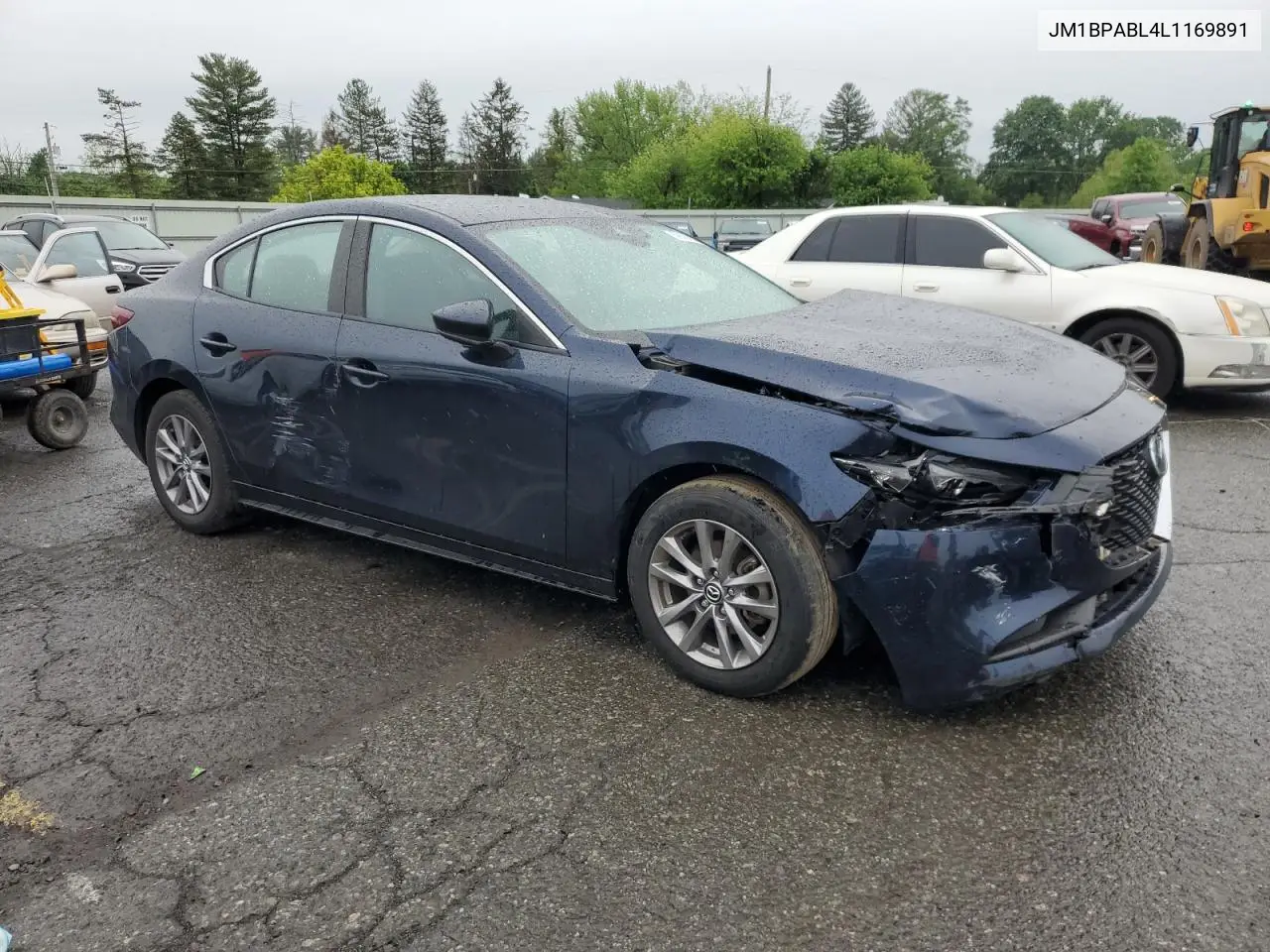 2020 Mazda 3 VIN: JM1BPABL4L1169891 Lot: 56561625