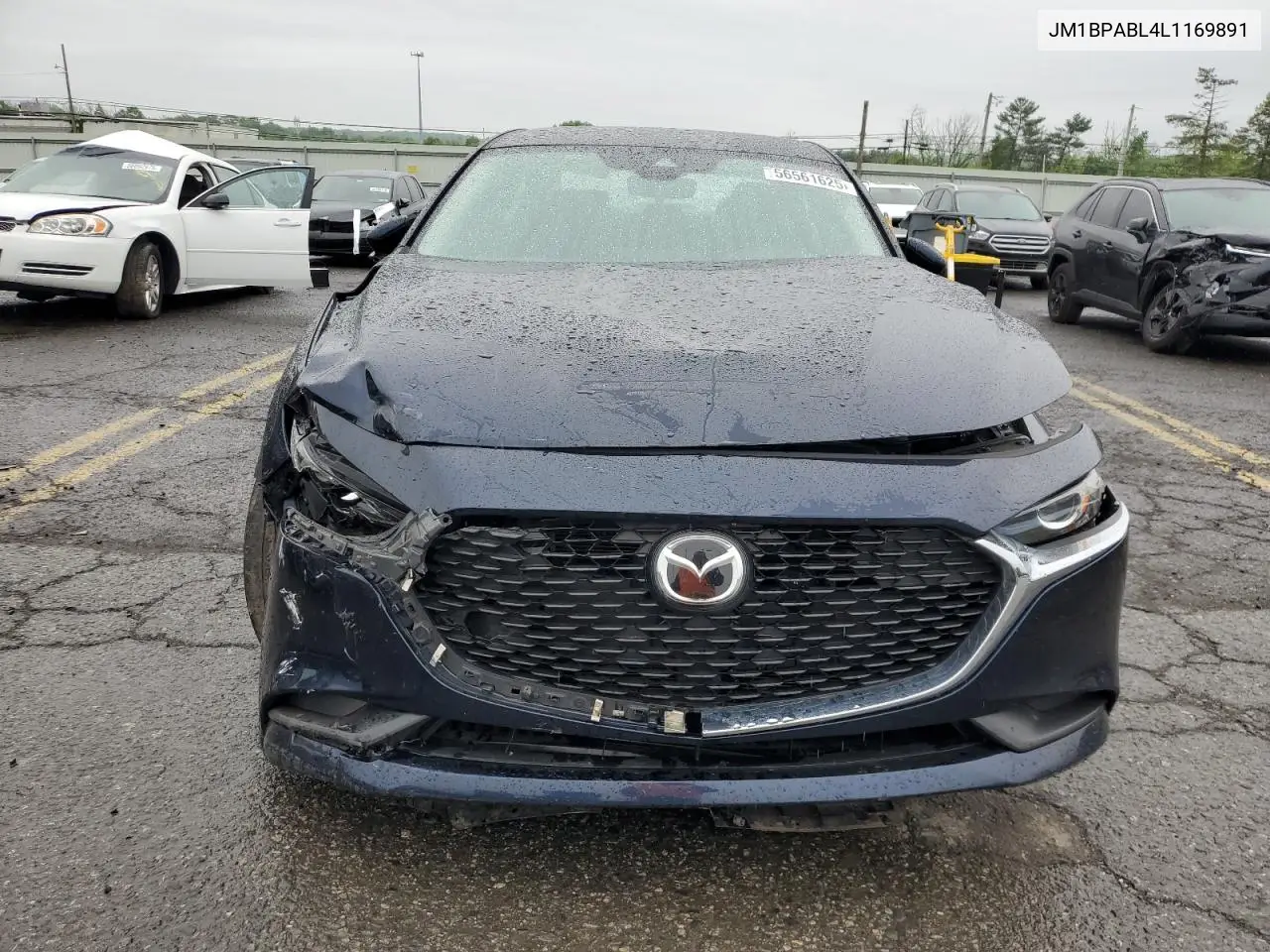 2020 Mazda 3 VIN: JM1BPABL4L1169891 Lot: 56561625