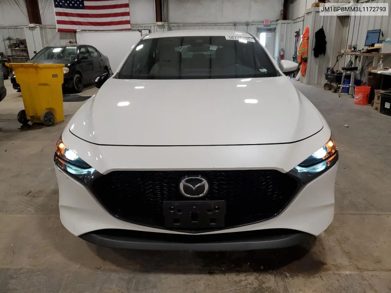 2020 Mazda 3 Preferred VIN: JM1BPBMM3L1172793 Lot: 56730105