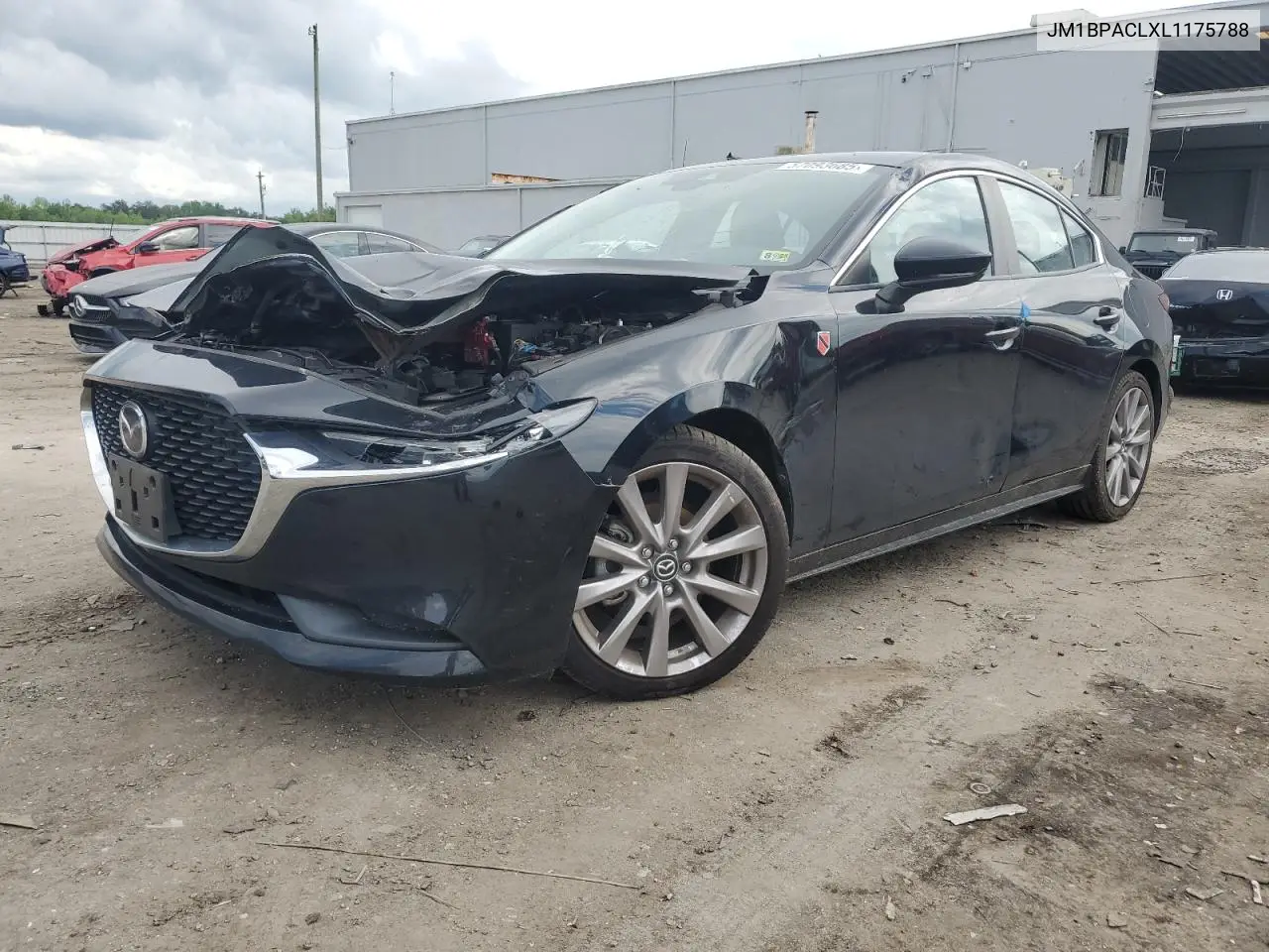 2020 Mazda 3 Select VIN: JM1BPACLXL1175788 Lot: 57093685