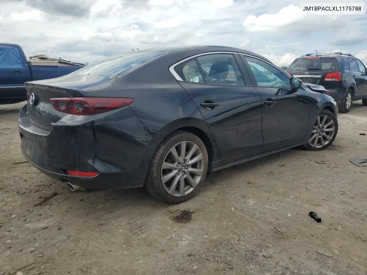 2020 Mazda 3 Select VIN: JM1BPACLXL1175788 Lot: 57093685