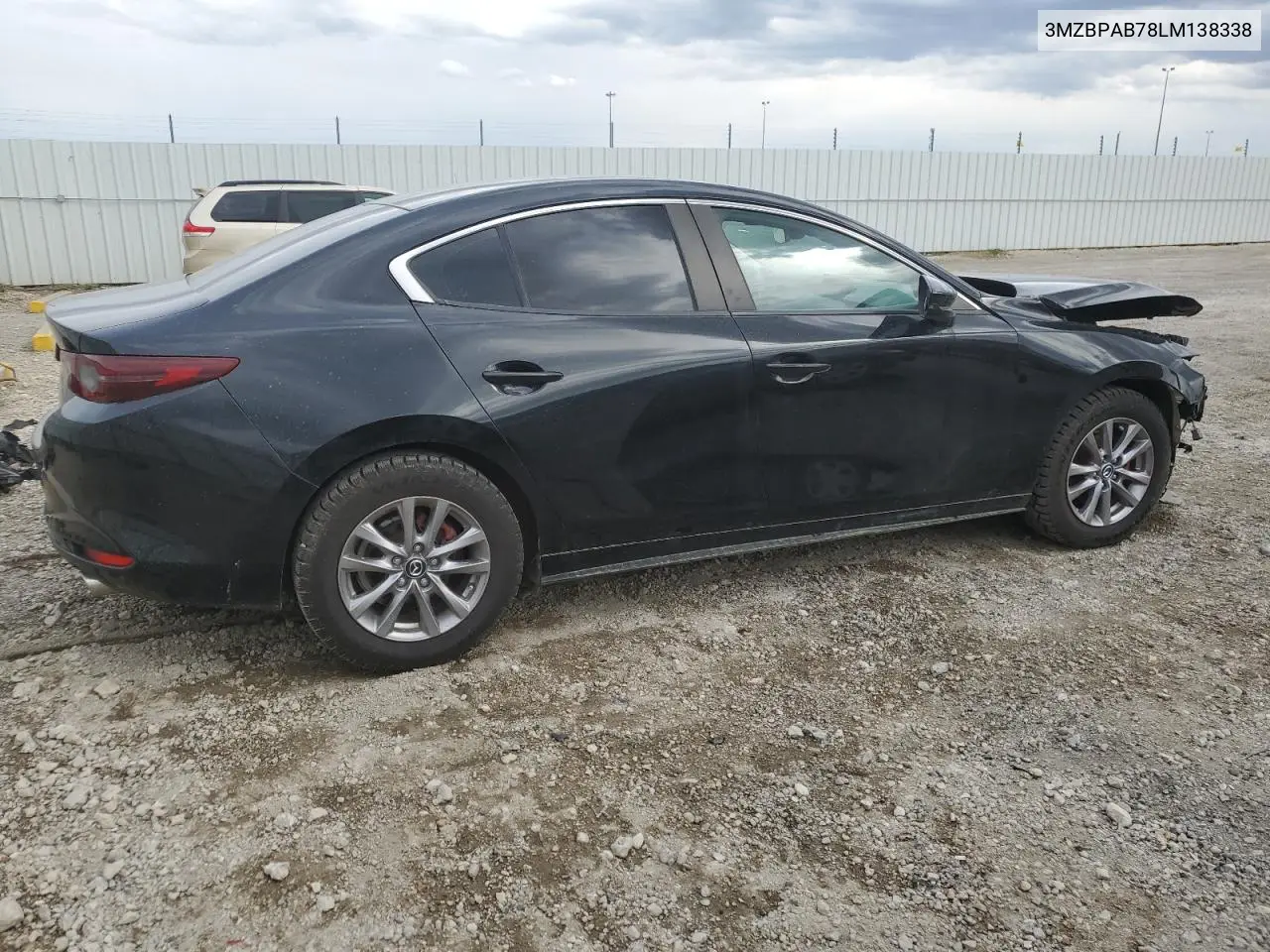 2020 Mazda 3 VIN: 3MZBPAB78LM138338 Lot: 57143365