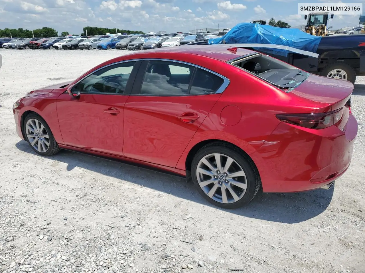 2020 Mazda 3 Preferred VIN: 3MZBPADL1LM129166 Lot: 60512145