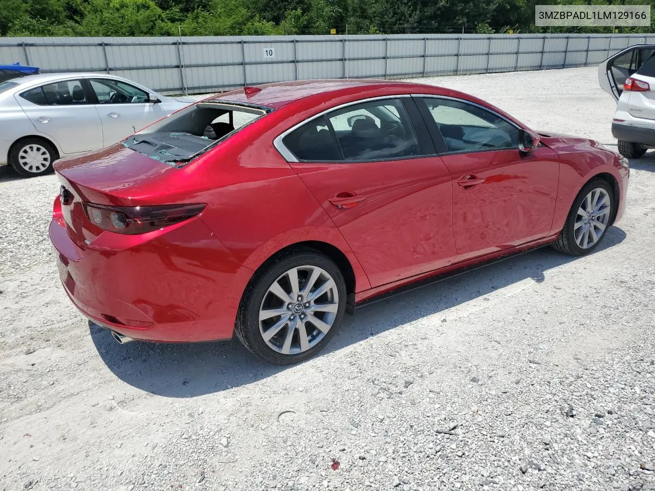 2020 Mazda 3 Preferred VIN: 3MZBPADL1LM129166 Lot: 60512145