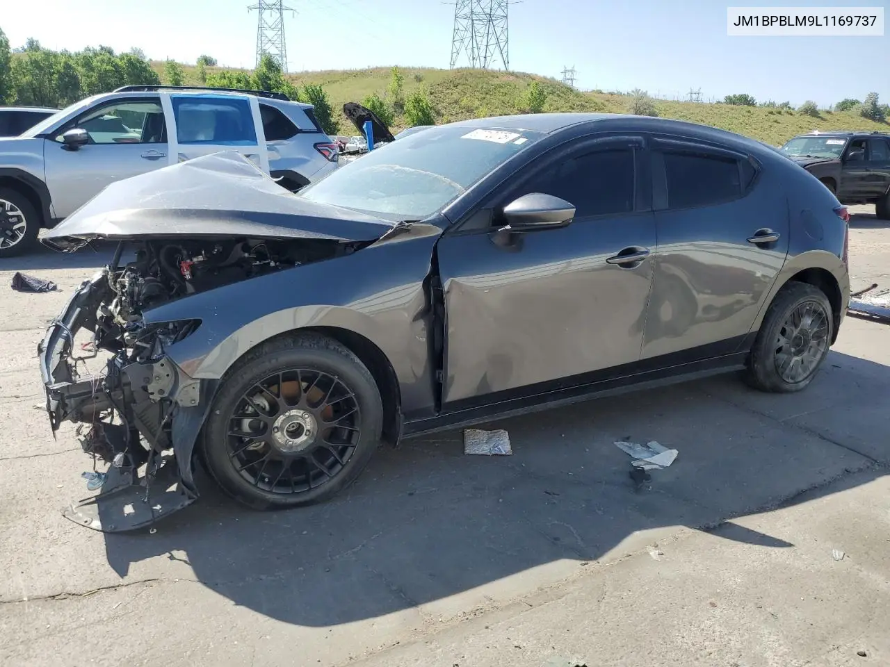 2020 Mazda 3 VIN: JM1BPBLM9L1169737 Lot: 60710075
