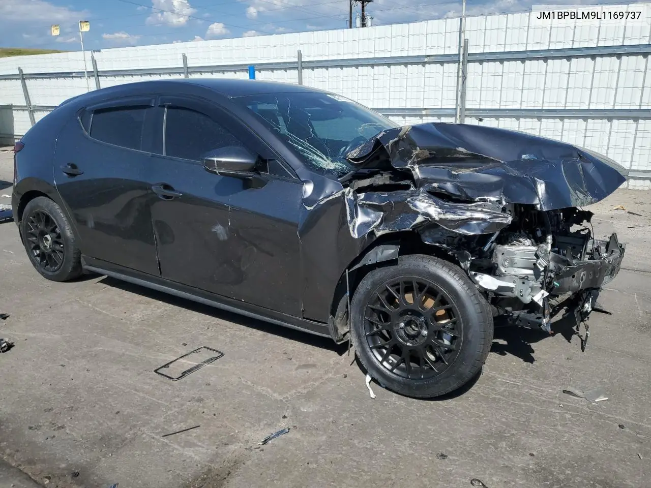 2020 Mazda 3 VIN: JM1BPBLM9L1169737 Lot: 60710075